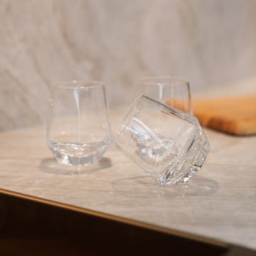 Bicchiere Hexa 30 cl, confezione da 6 - Trasparente - Vargen & Thor
