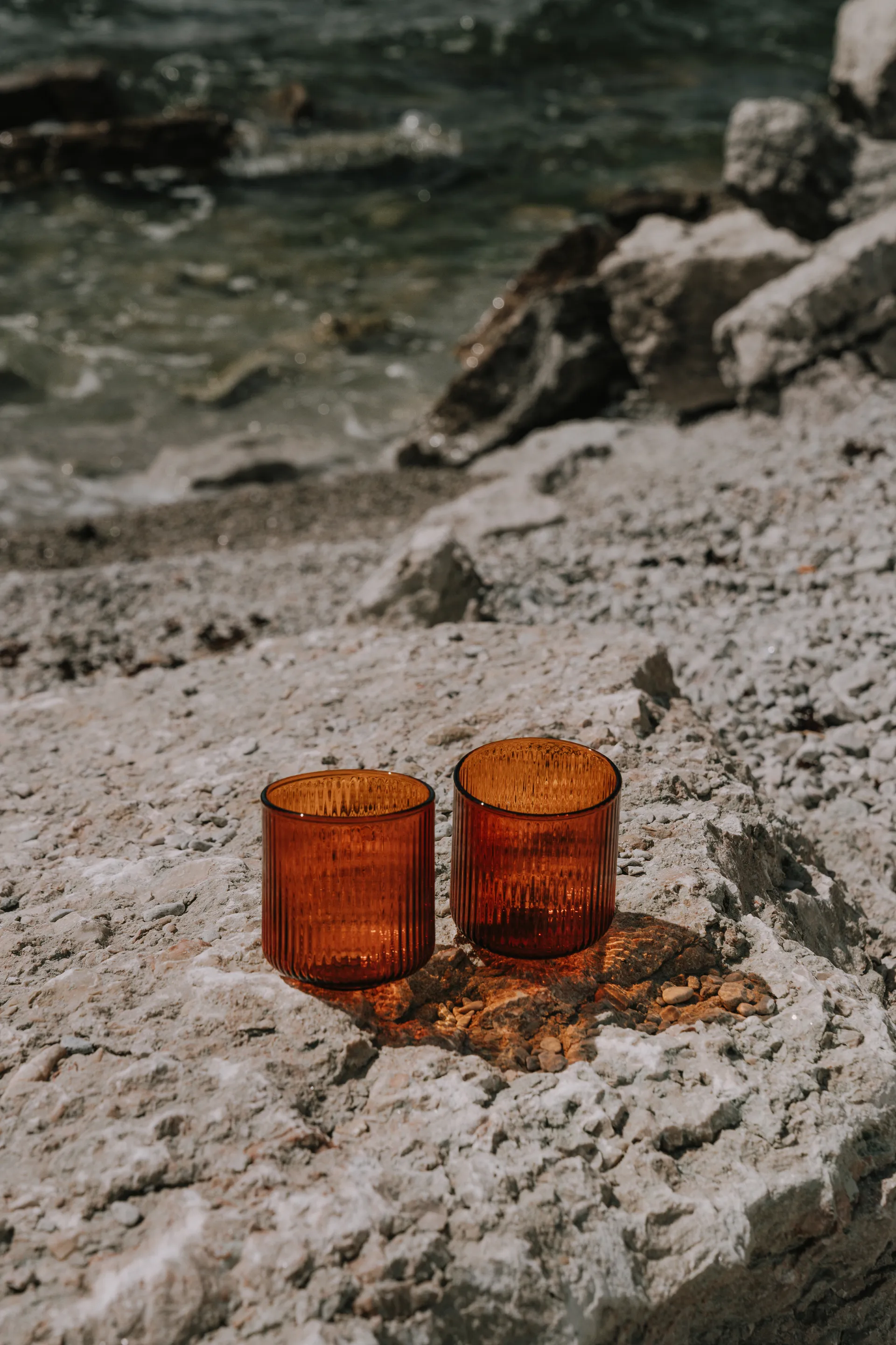 Bicchieri YKON 6 pezzi 41 cl, Ambra baltica Vargen & Thor