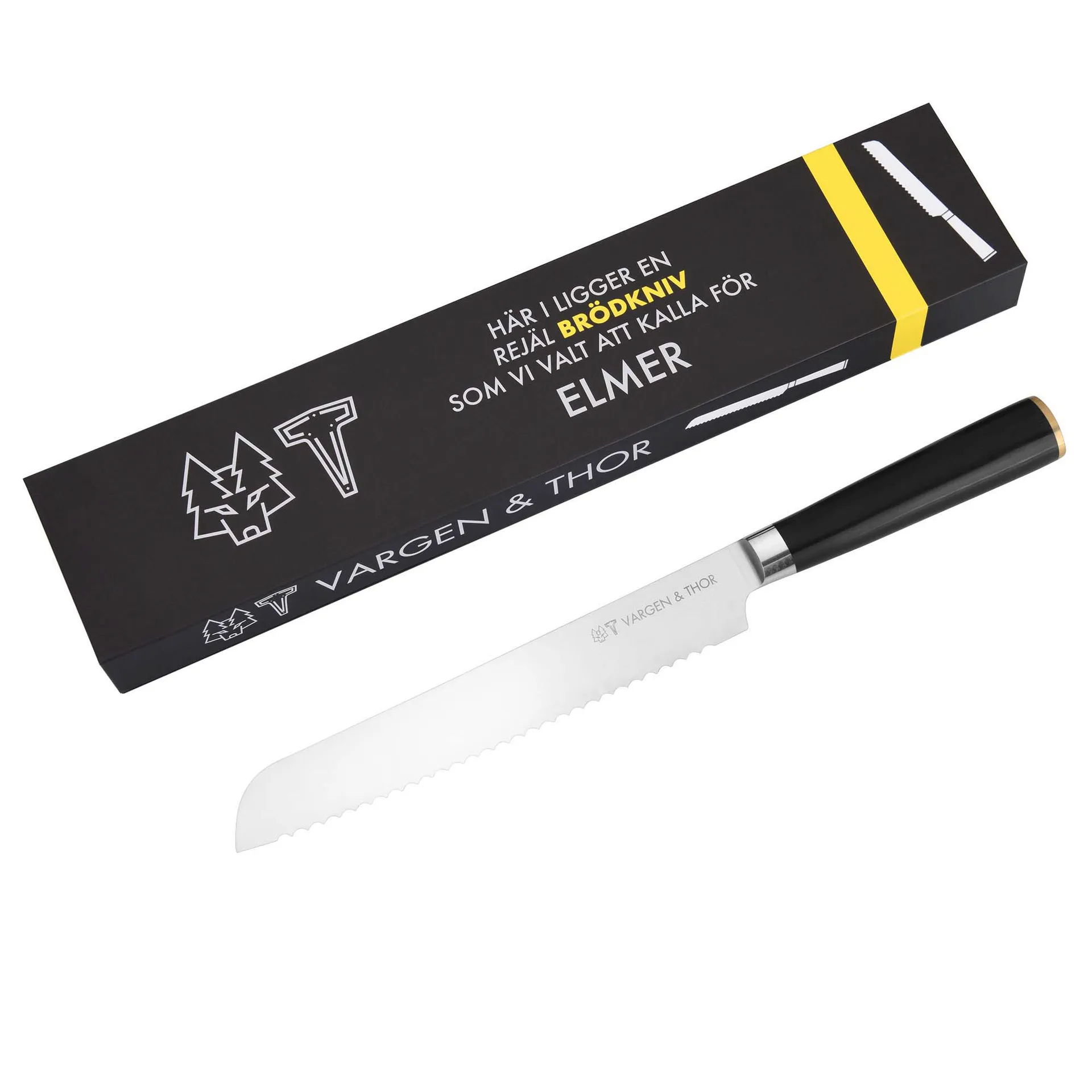 Coltello da pane Vargavinter 21 cm, Elmer Vargen & Thor