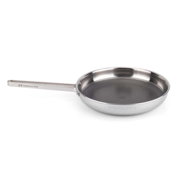 Padella cromata martellata con coperchio Kroma, Ø 28 cm
​ Vargen & Thor