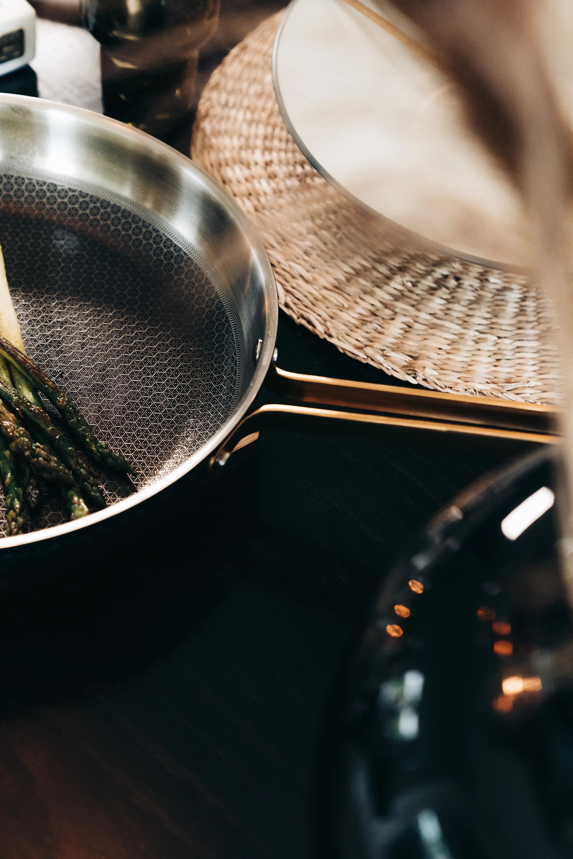 Padella martellata Arvet nera, Modello Xb. Ø 28 cm
​ Vargen & Thor