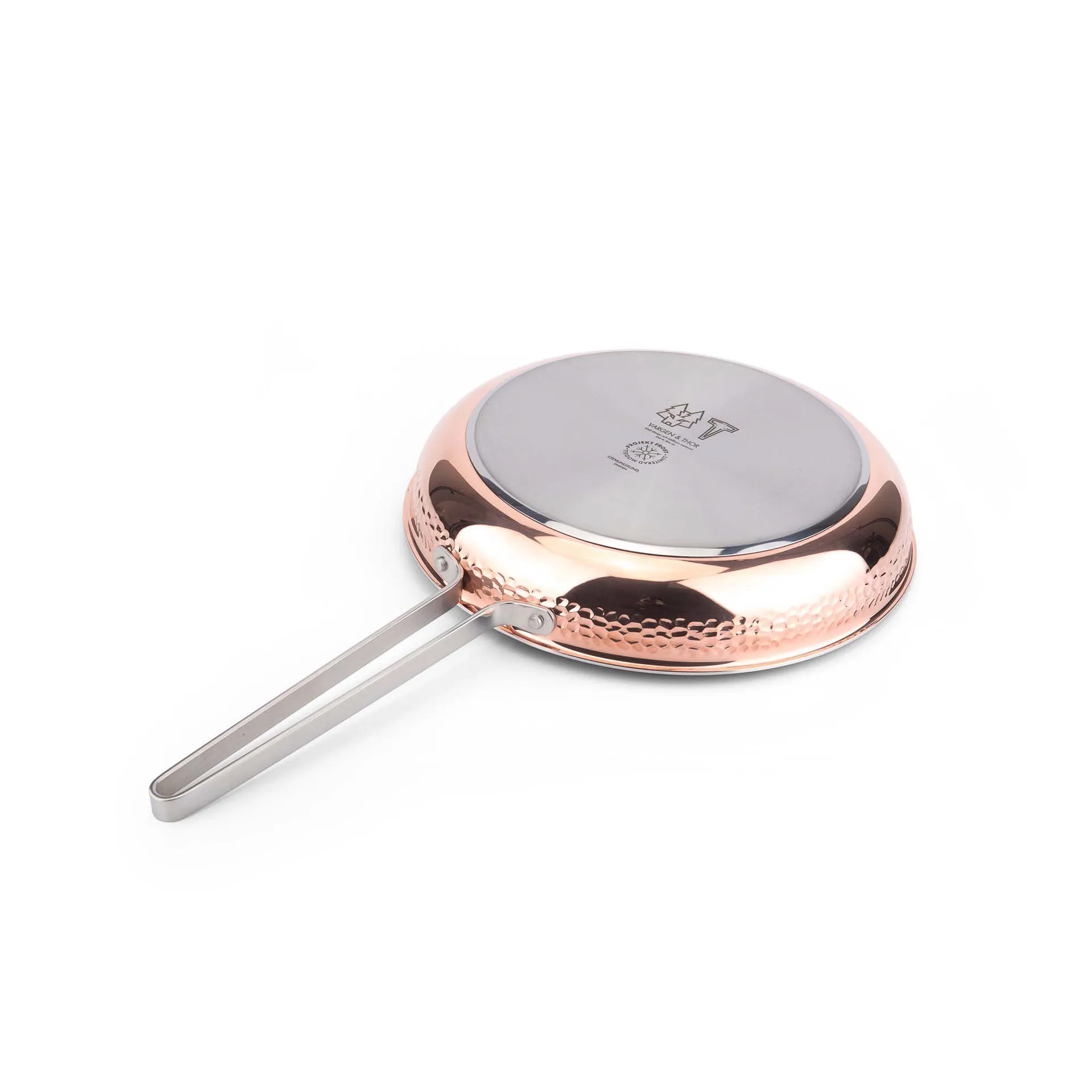 Padella Mjölner in rame martellato, Modello Yb. Ø 28 cm
​ Vargen & Thor