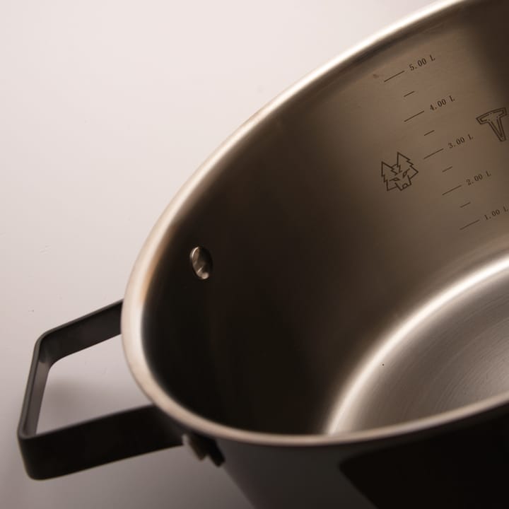Pentola Bamba incl. coperchio e cestello per pasta , 5,5 L Vargen & Thor