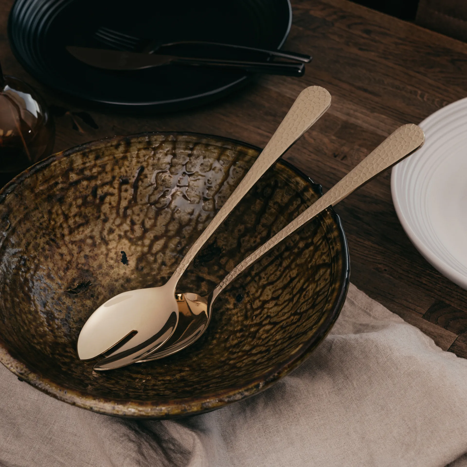 Posate da insalata Frost, Cava Vargen & Thor