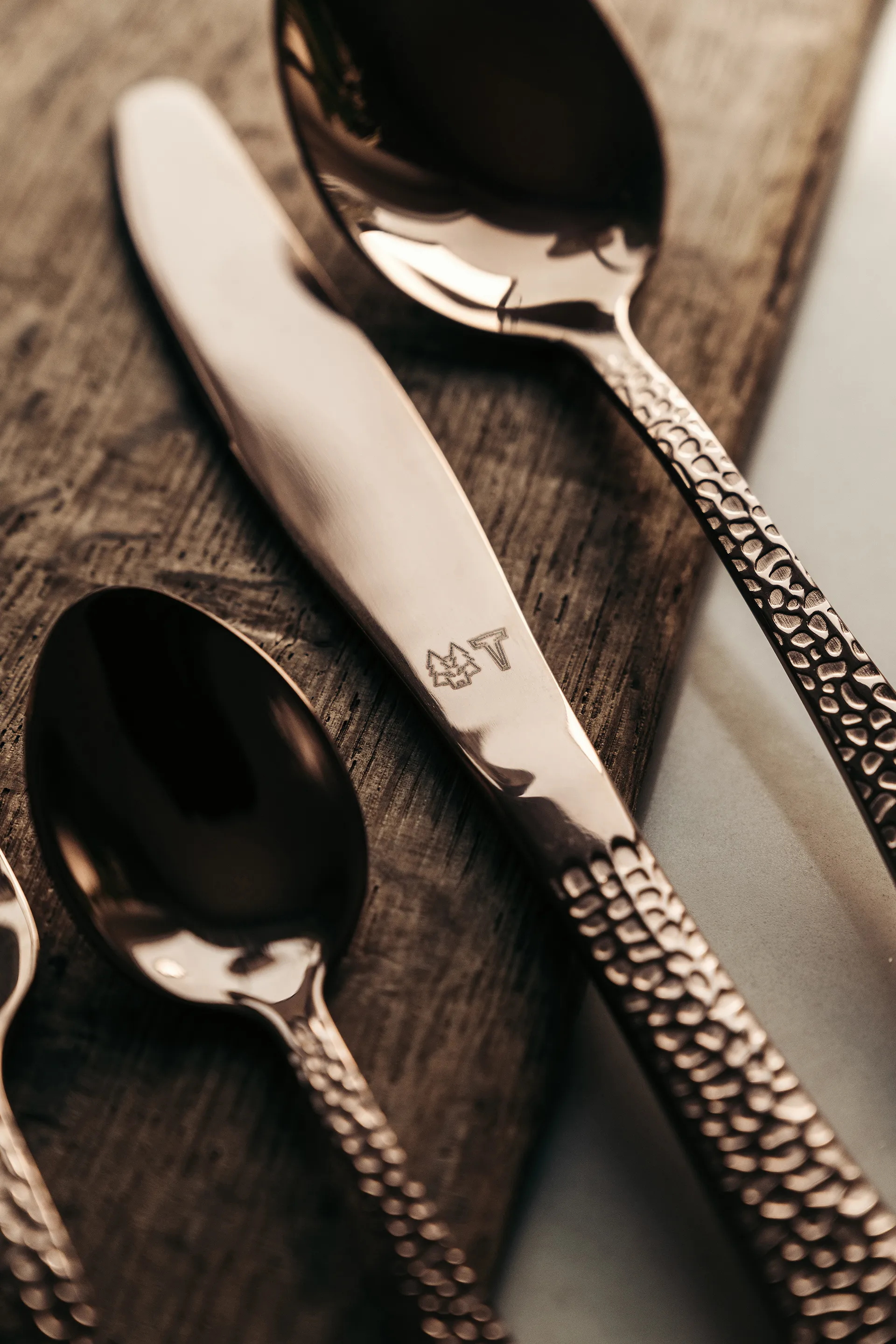 Posate Vargen & Thor 16 pezzi, Fenix. rame Vargen & Thor