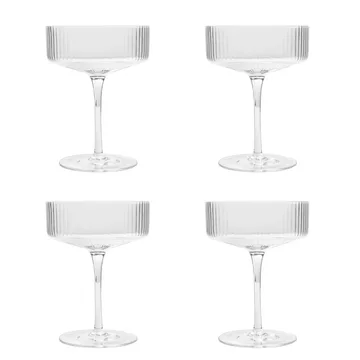 Set di 4 bicchieri da cocktail YKON 25 cl - Trasparente - Vargen & Thor