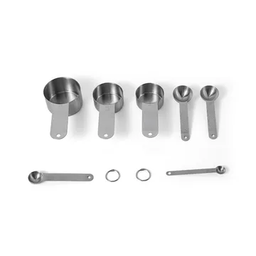 Set di misurini Frost - Argento, 7 pezzi - Vargen & Thor