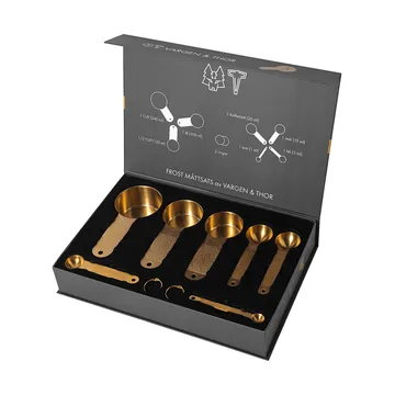Set di misurini Frost - Ottone, 7 pezzi - Vargen & Thor