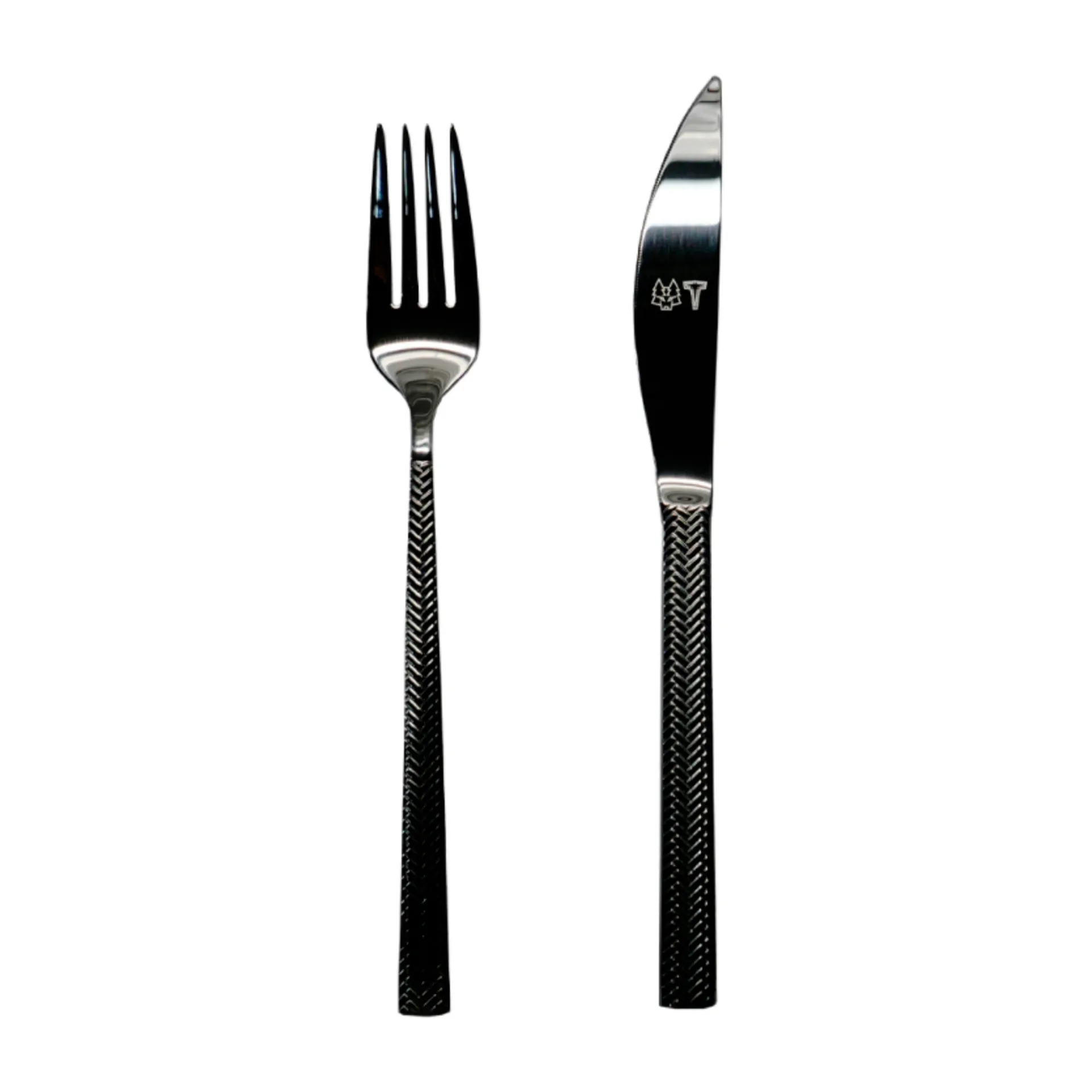 Set di posate da grill Glöd 8 pezzi, Acciaio inossidabile Vargen & Thor