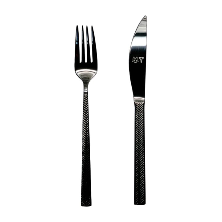 Set di posate da grill Glöd 8 pezzi, Acciaio inossidabile Vargen & Thor