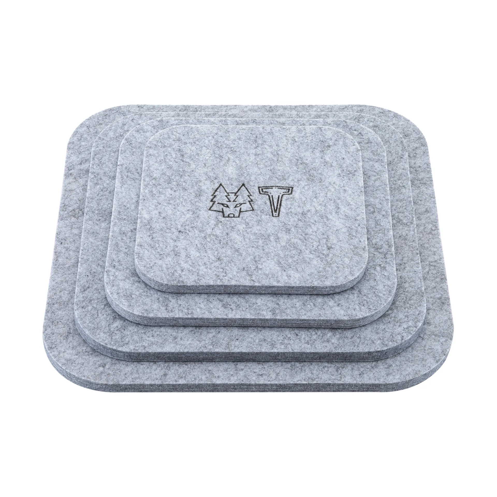 Sottopentola ULT confezione da 4, Grigio cenere Vargen & Thor