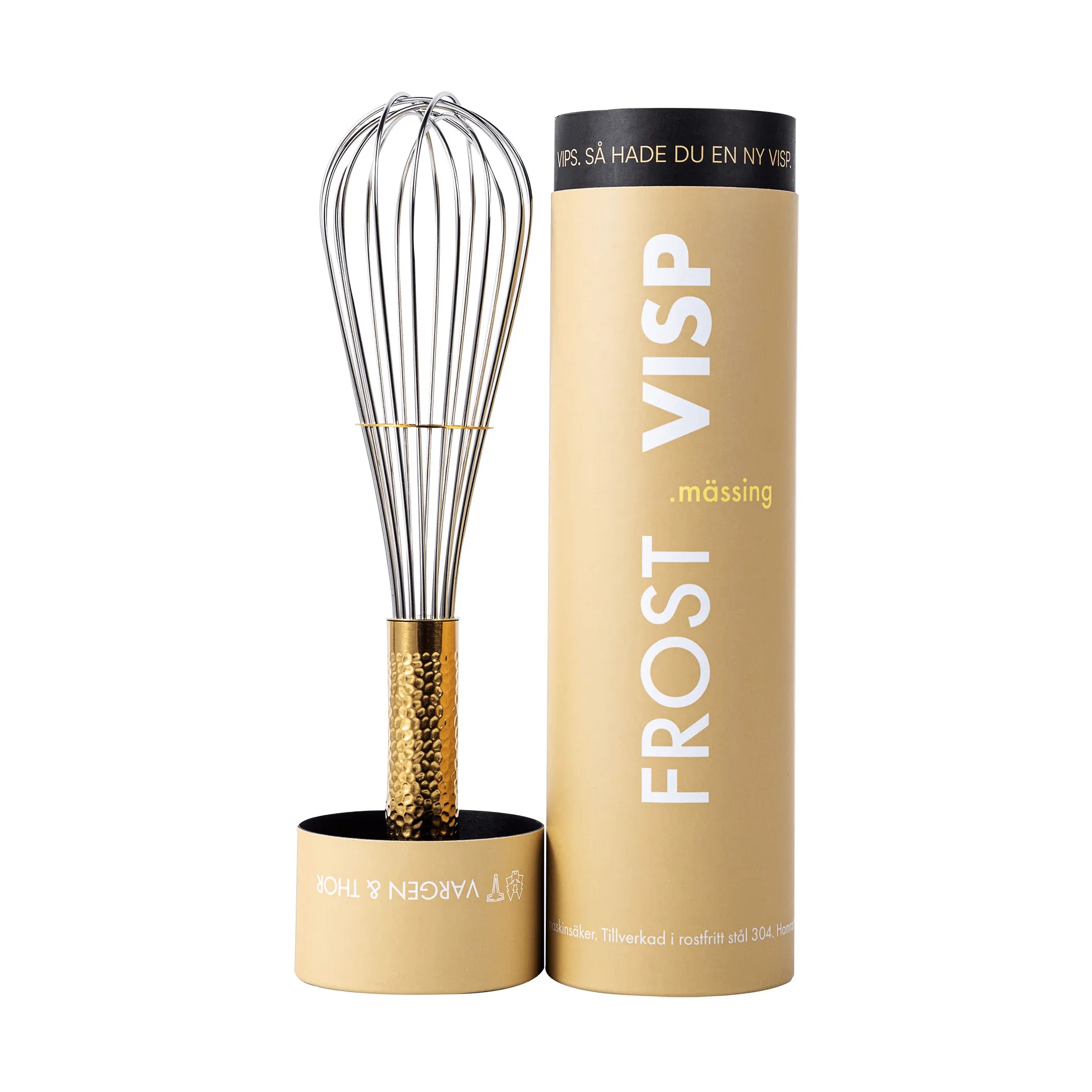 Vargen Thor Frost frusta a palloncino, Ottone, 30 cm Vargen & Thor