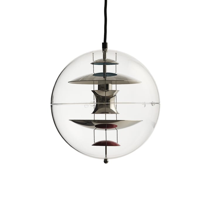 Lampada da soffitto VP Globe Ø28cm - Chrome, tray - Verpan