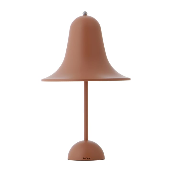 Lampada da tavolo portatile Pantop 30 cm - Matt terracotta - Verpan