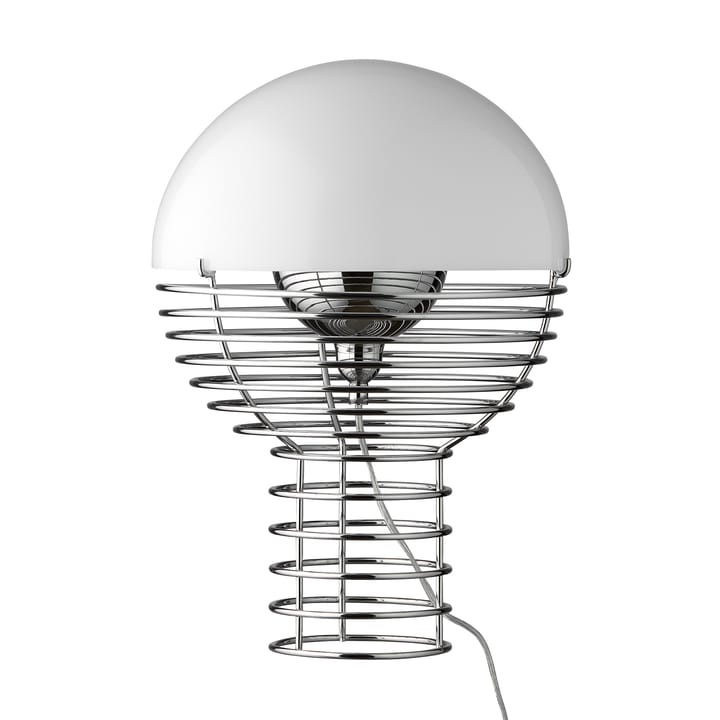 Lampada da tavolo Wire Ø40 cm - bianco - Verpan