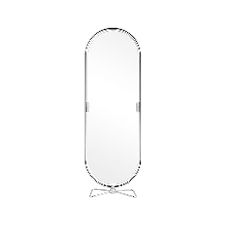 Specchio da pavimento Panton System 123, cromo Verpan