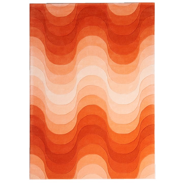 Tappeto Wave 170x240 cm - Arancione - Verpan