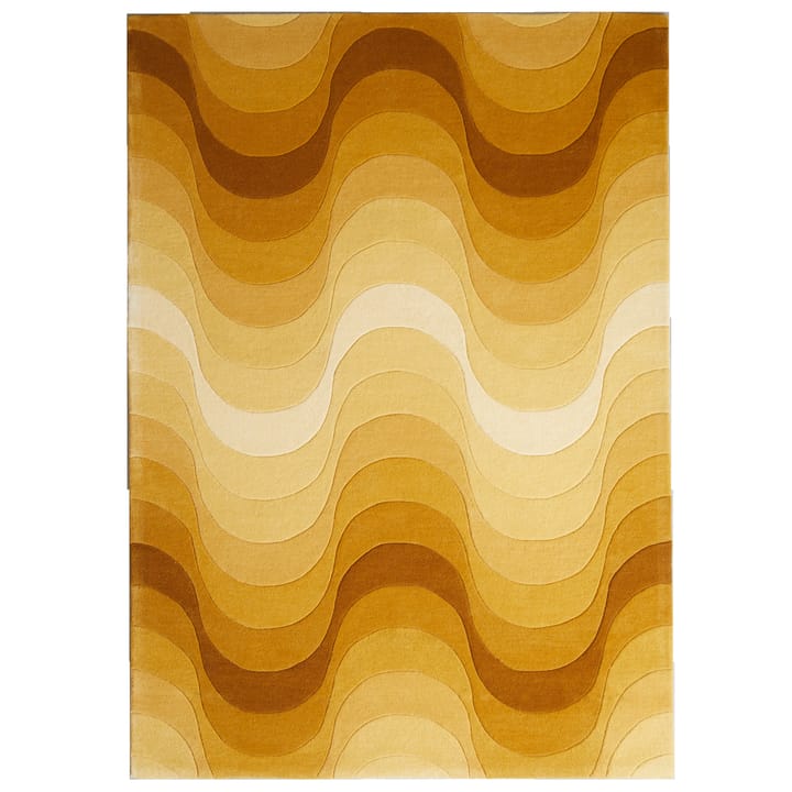 Tappeto Wave 170x240 cm - Giallo - Verpan