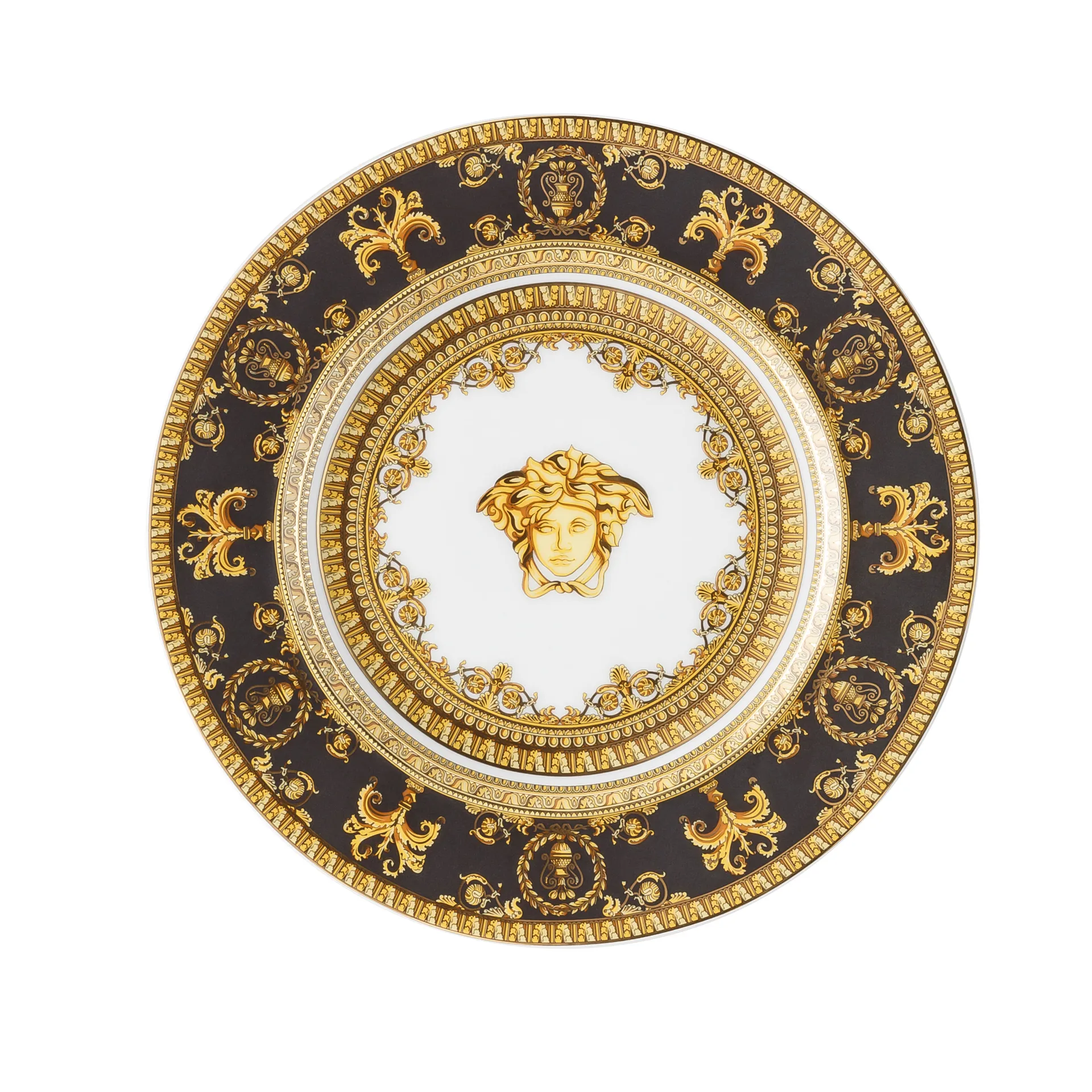 Piattino Versace I love Baroque , Nero Versace