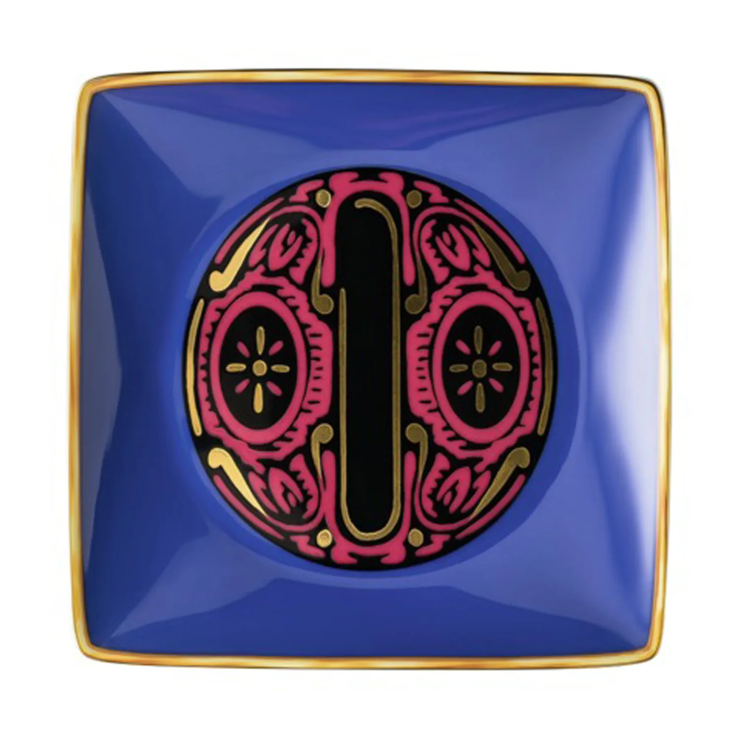 Piatto Versace Holiday Alphabet, 12 cm, Lettera: O Versace