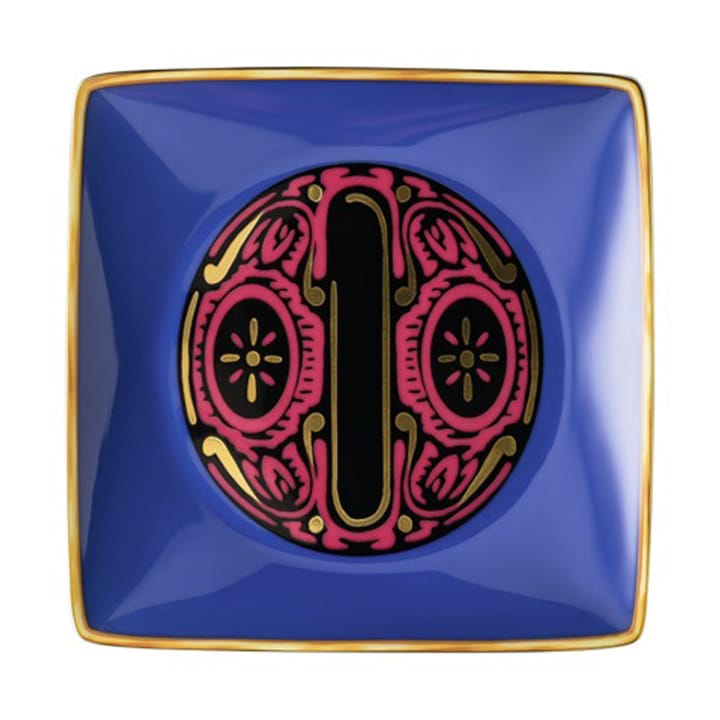 Piatto Versace Holiday Alphabet, 12 cm - Lettera: O - Versace