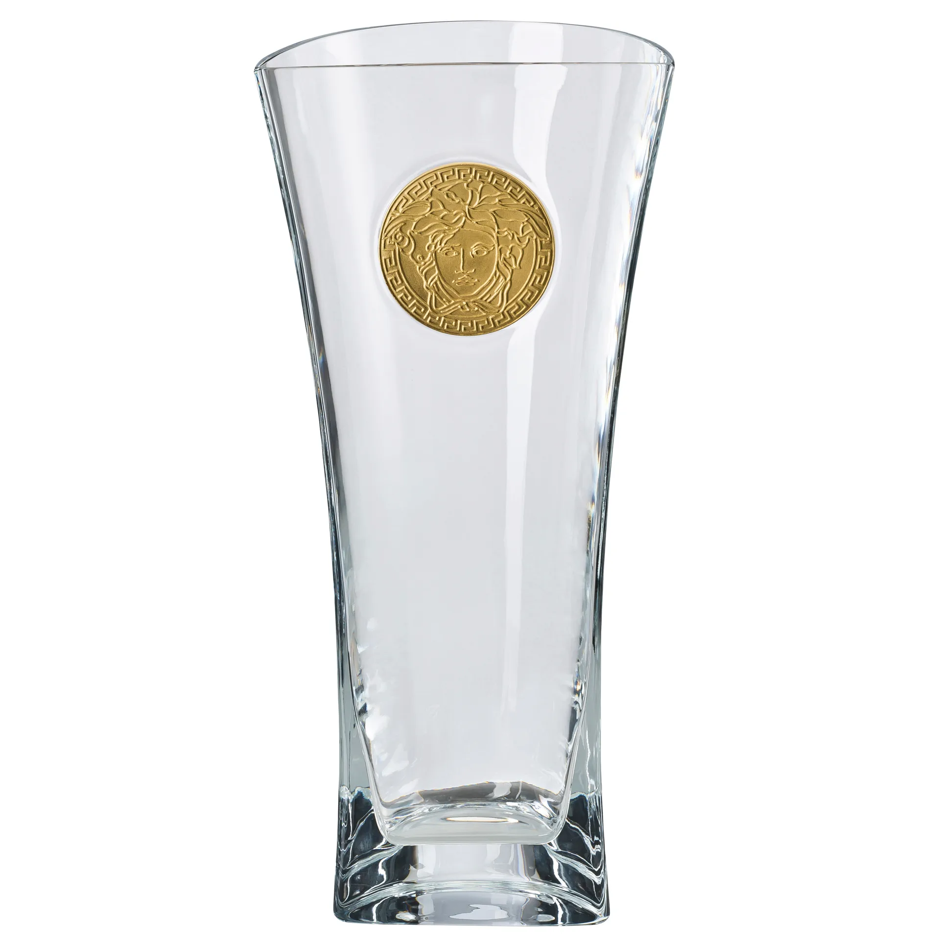 Vaso Versace Medusa Madness trasparente, Grande Versace