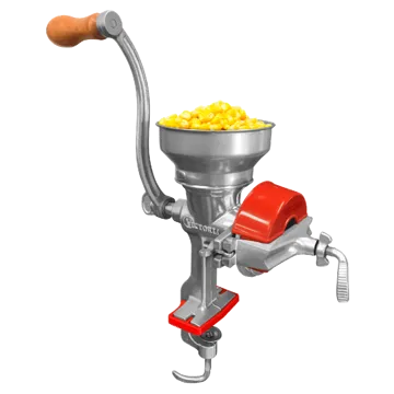 Macinino manuale in ghisa - Acciaio-rosso - Victoria