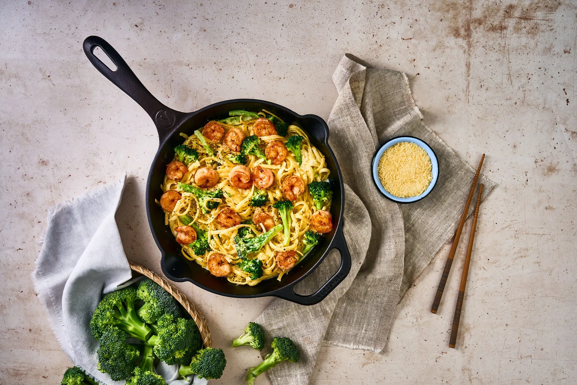 Padella in ghisa pre-stagionata Victoria, Ø25 cm Victoria