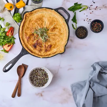 Padella in ghisa pre-stagionata Victoria - Ø30 cm - Victoria