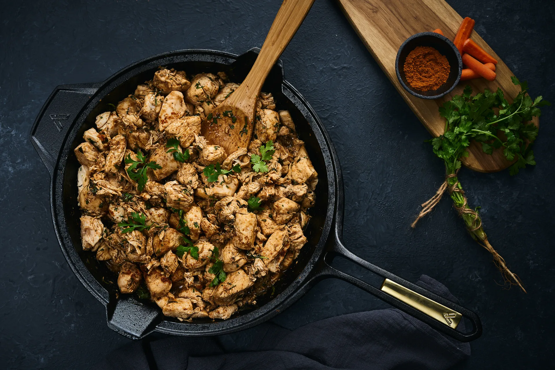 Padella in ghisa Signature 30 cm, Nero Victoria