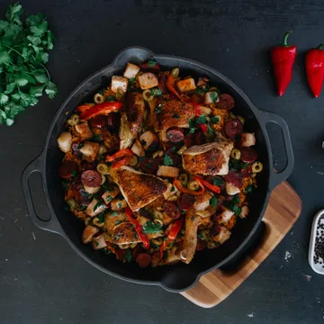 Padella in ghisa Victoria - Ø33 cm - Victoria