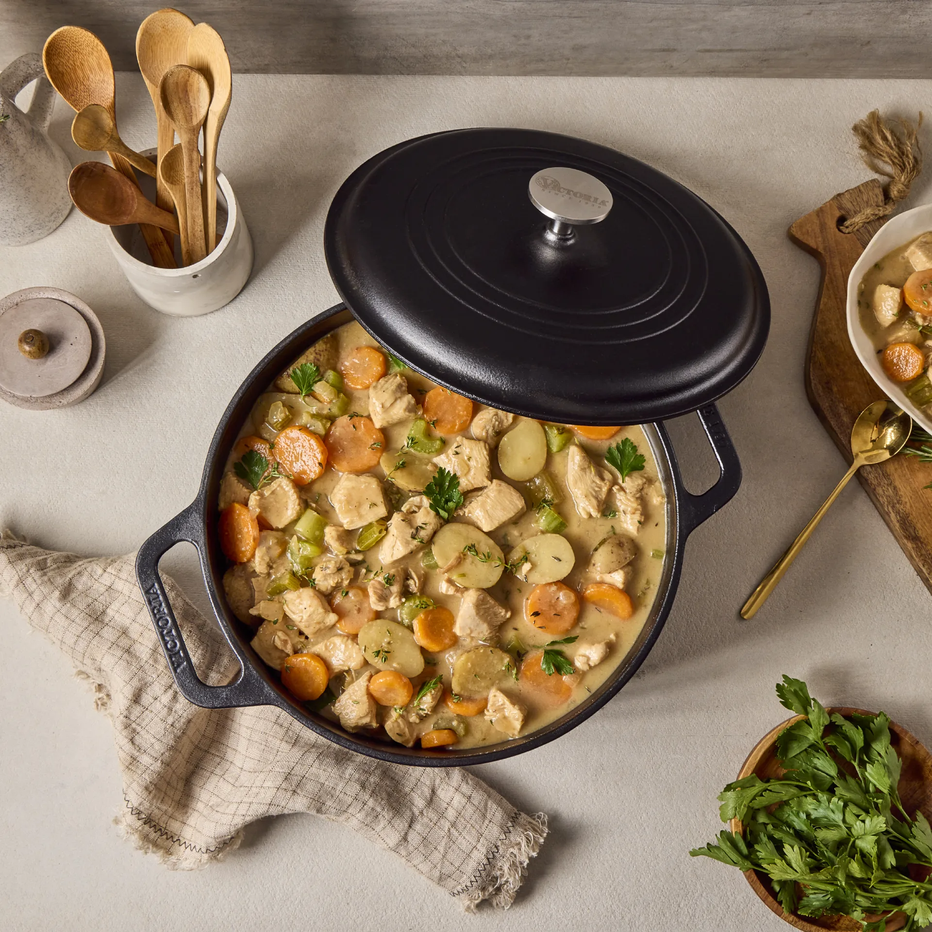 Pentola in ghisa Ø26 cm, 5,7 l Victoria