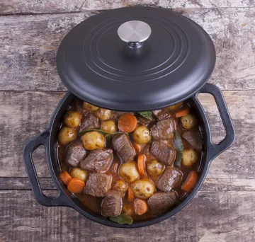 Pentola in ghisa 3,8 l - Nero - Victoria