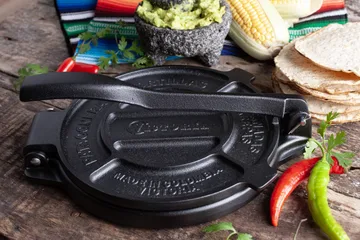 Piastra per tortilla in ghisa nera 16,5 cm - Nero - Victoria