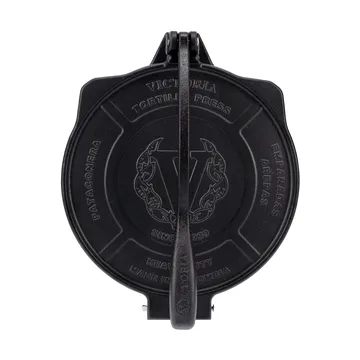 Pressa per tortilla heavy duty Ø25 cm - Nero - Victoria