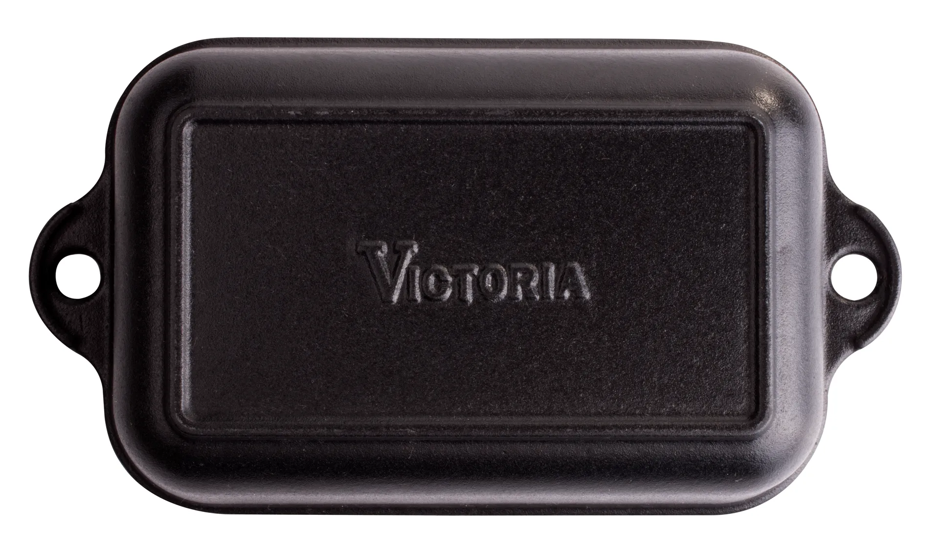 Teglia in ghisa smaltata 12x18 cm, Nero Victoria