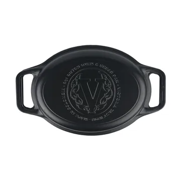 Victoria casseruola e teglia per pane in ghisa enameled - 2 pezzi - Victoria