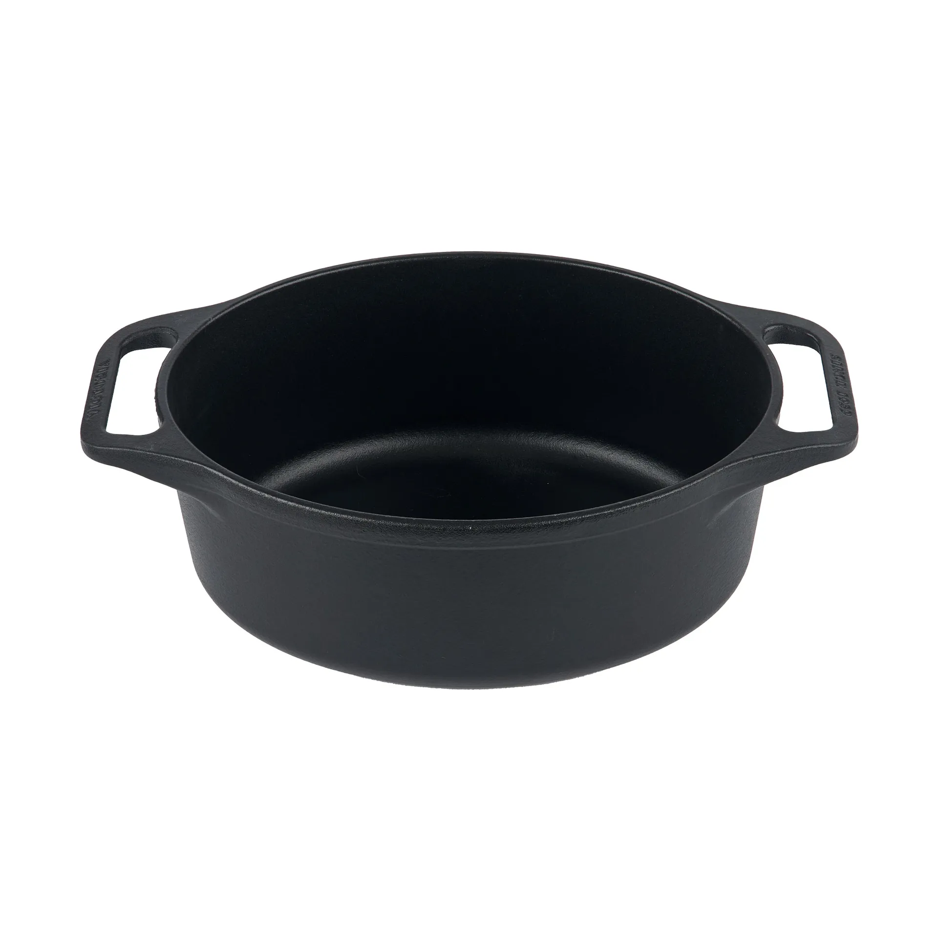 Victoria casseruola e teglia per pane in ghisa enameled, 2 pezzi Victoria
