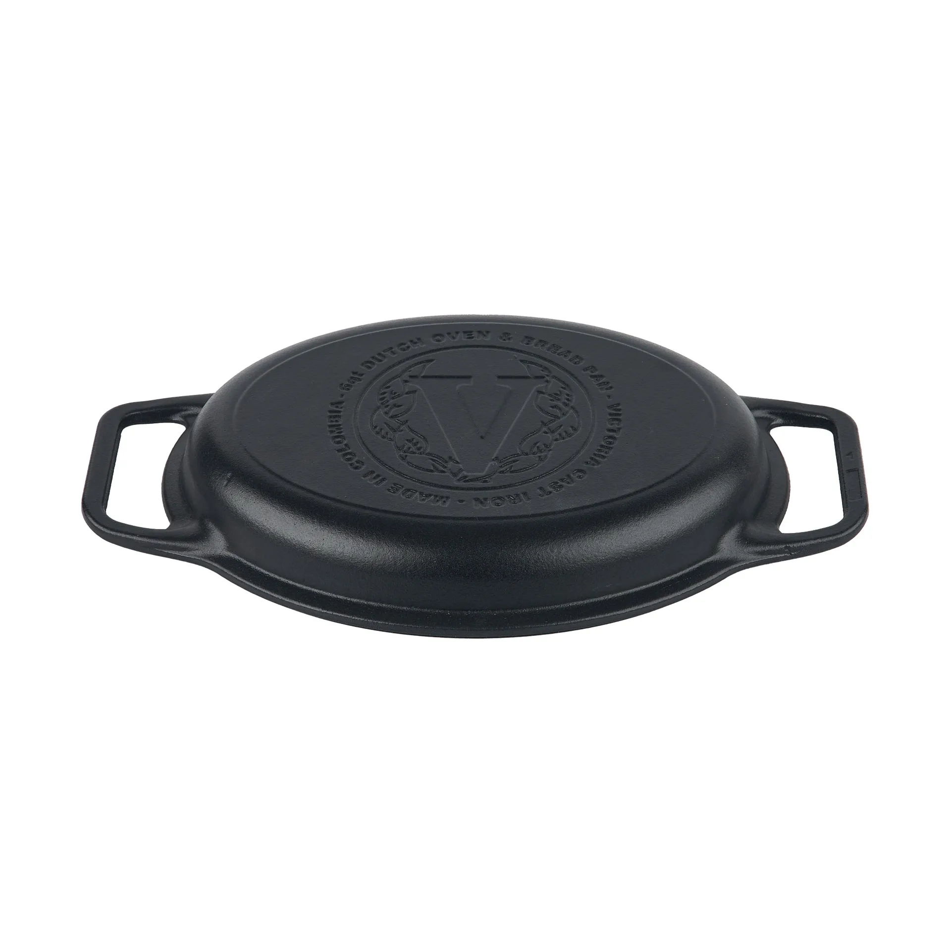Victoria casseruola e teglia per pane in ghisa enameled, 2 pezzi Victoria