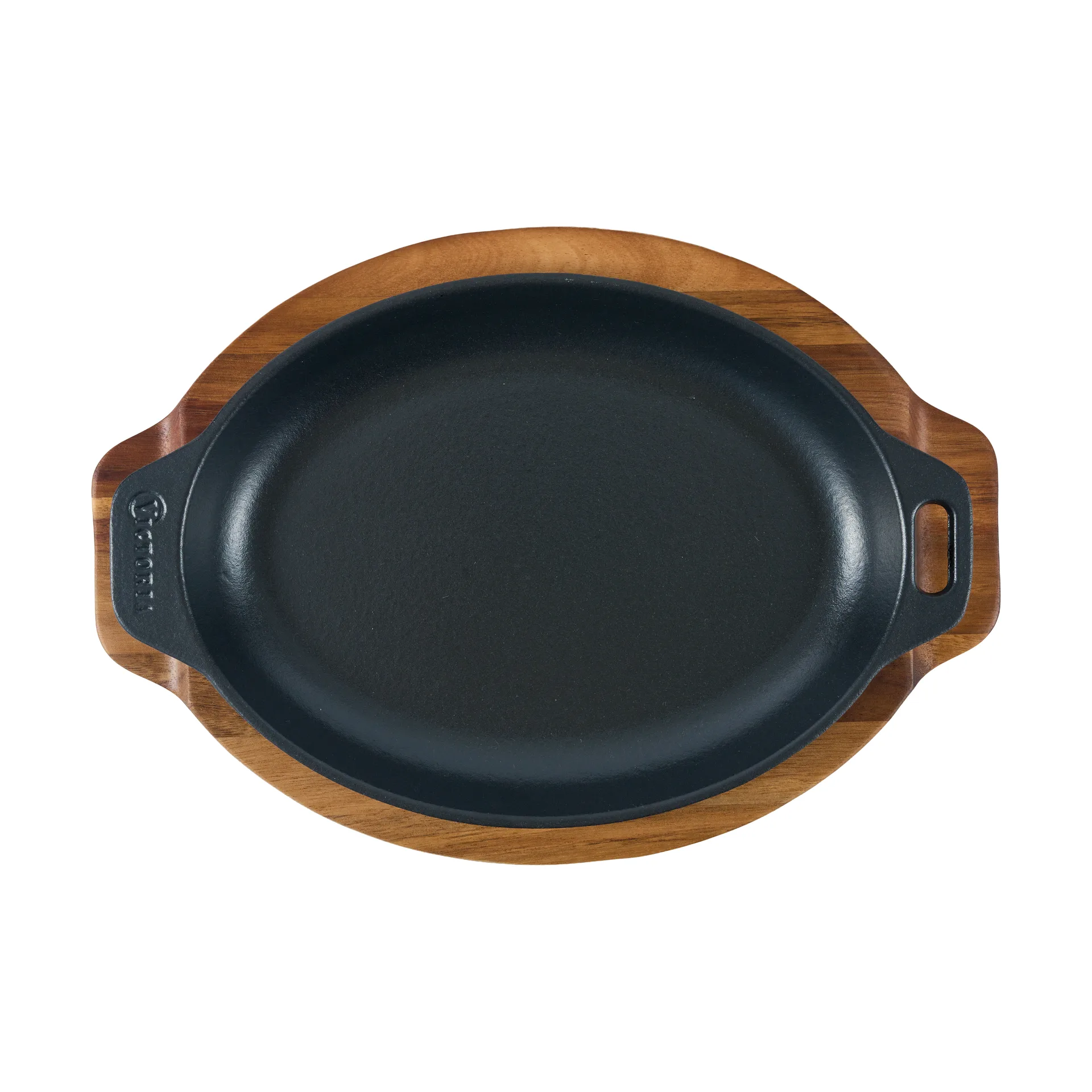 Victoria piatto da portata ovale in acacia, 29,4x19 cm Victoria