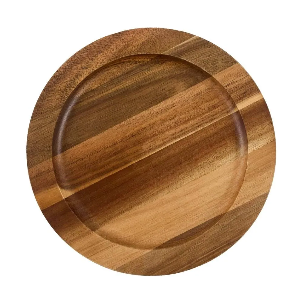 Victoria sottopentola rotondo in legno di acacia, 18x14,5 cm Victoria