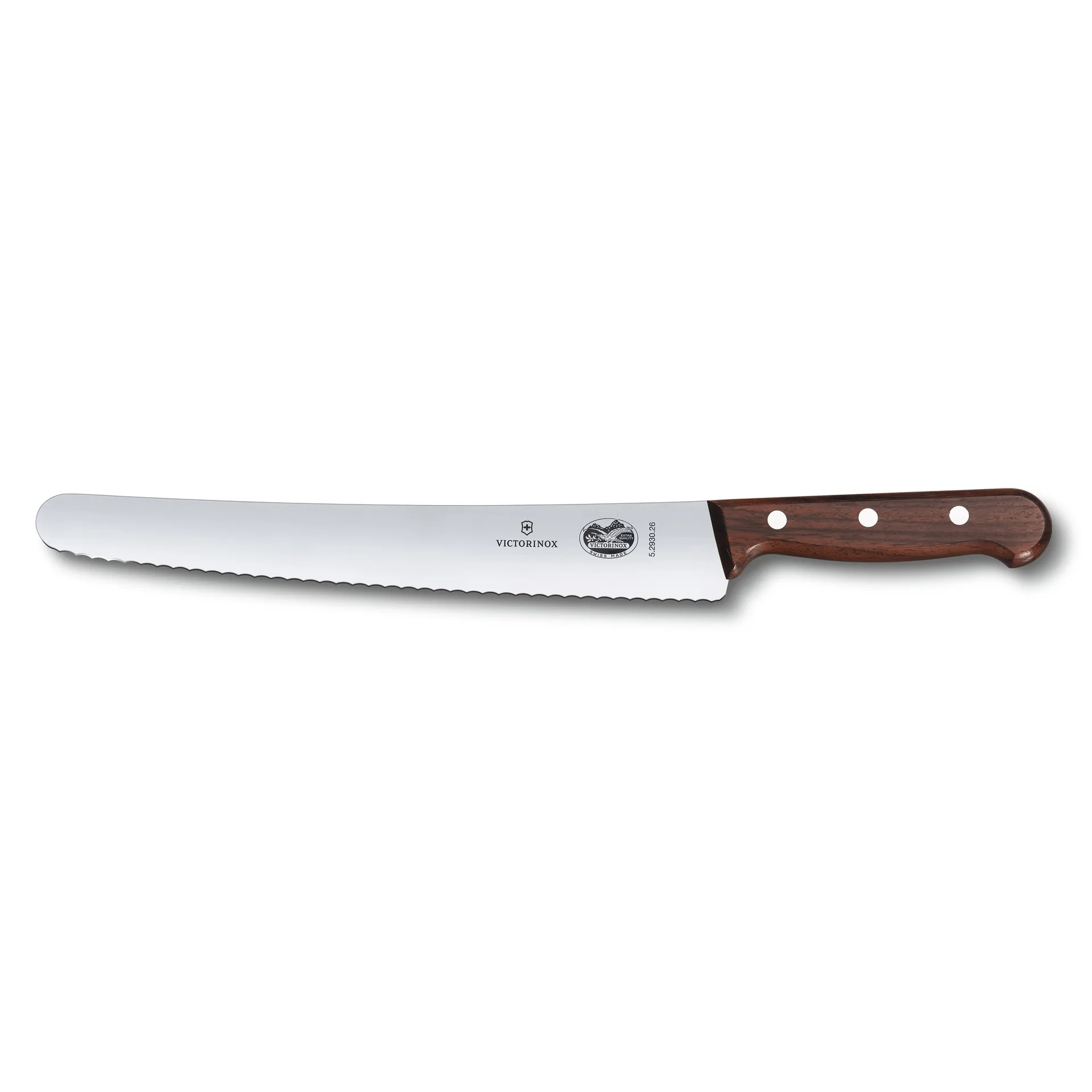 Coltello da pane in legno 26 cm, Acciaio inossidabile-acero Victorinox