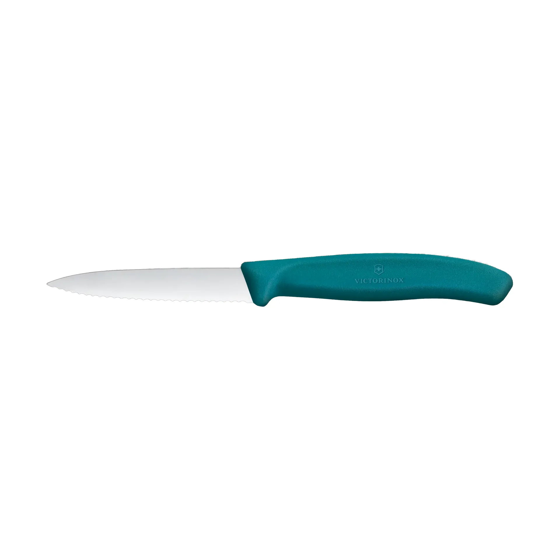 Coltello da paring seghettato Victorinox Swiss Classic 8 cm, Verde Victorinox