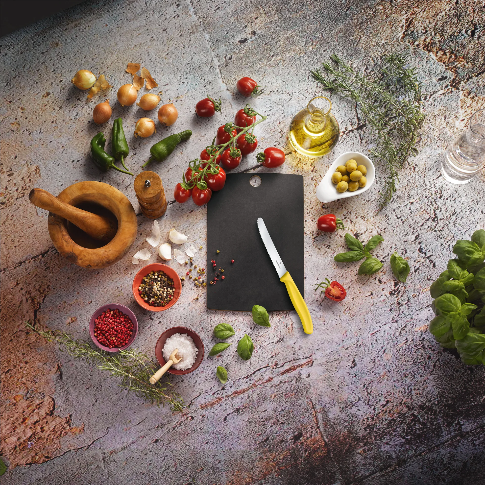 Coltello da pomodoro Swiss Classic 11 cm, Giallo Victorinox