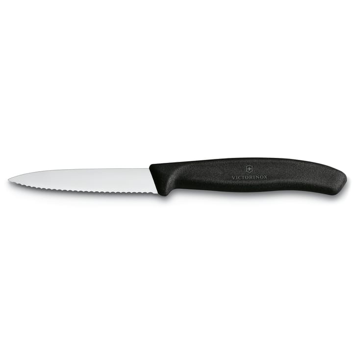 Coltello da verdura/spelucchino Swiss Classic 8 cm - Nero - Victorinox