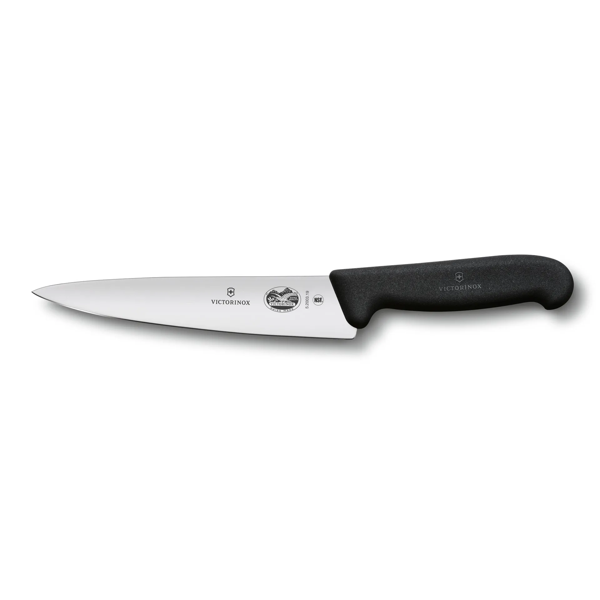 Coltello Fibrox 19 cm, Acciaio inossidabile Victorinox