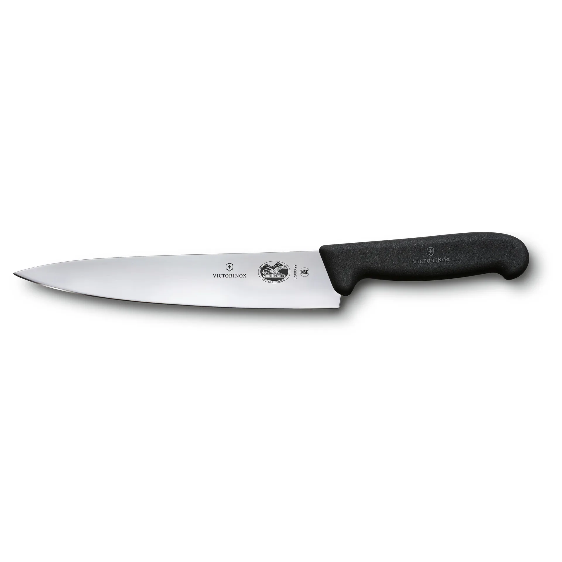 Coltello Fibrox 22 cm, Acciaio inossidabile Victorinox