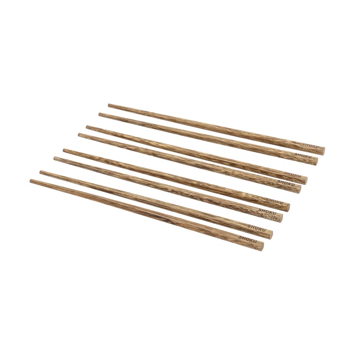 Bacchette Shoku 23,5 cm confezione da 4 - Wengé legno - Villa Collection