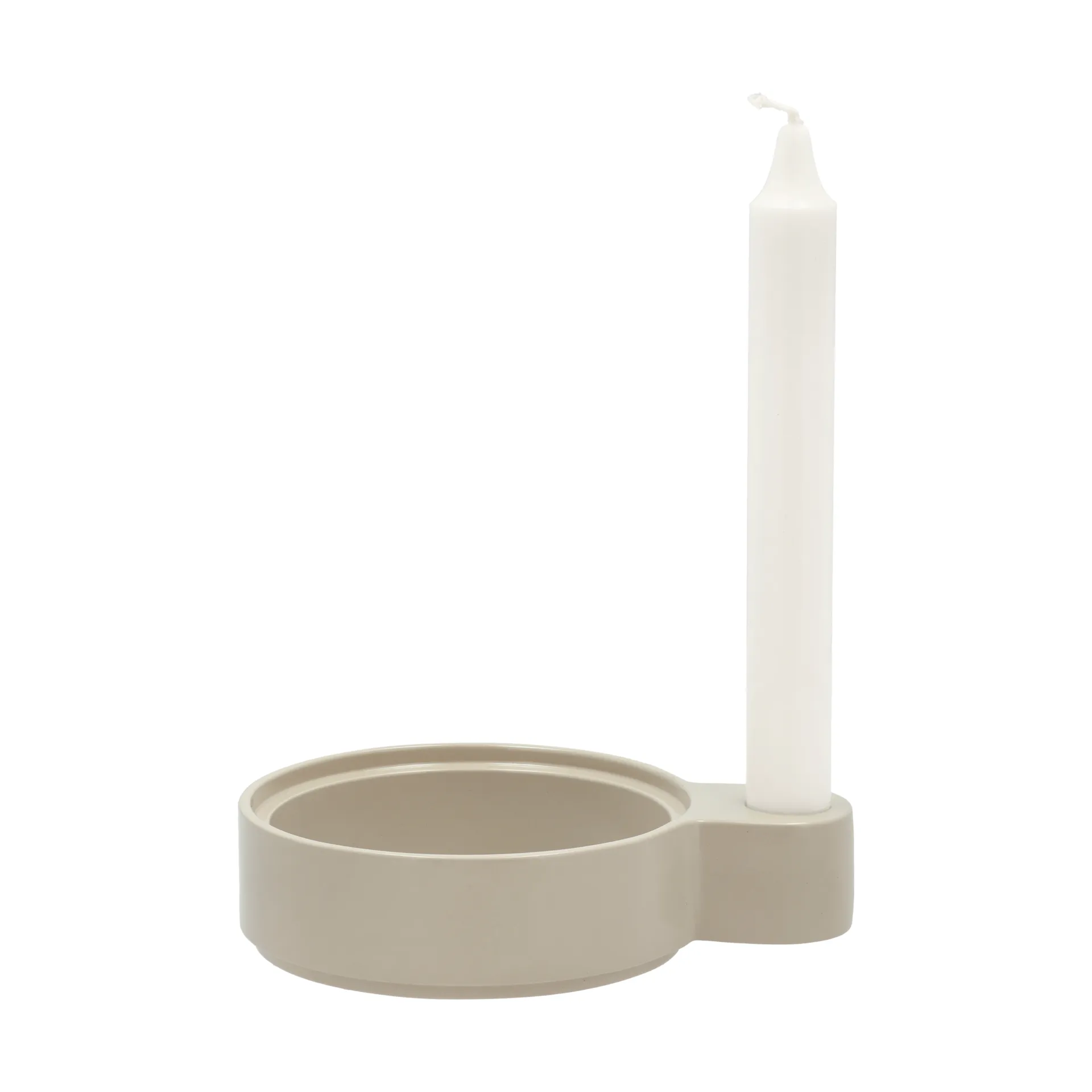 Candelabro Styles 3,6x16 cm, Sabbia-alluminio Villa Collection