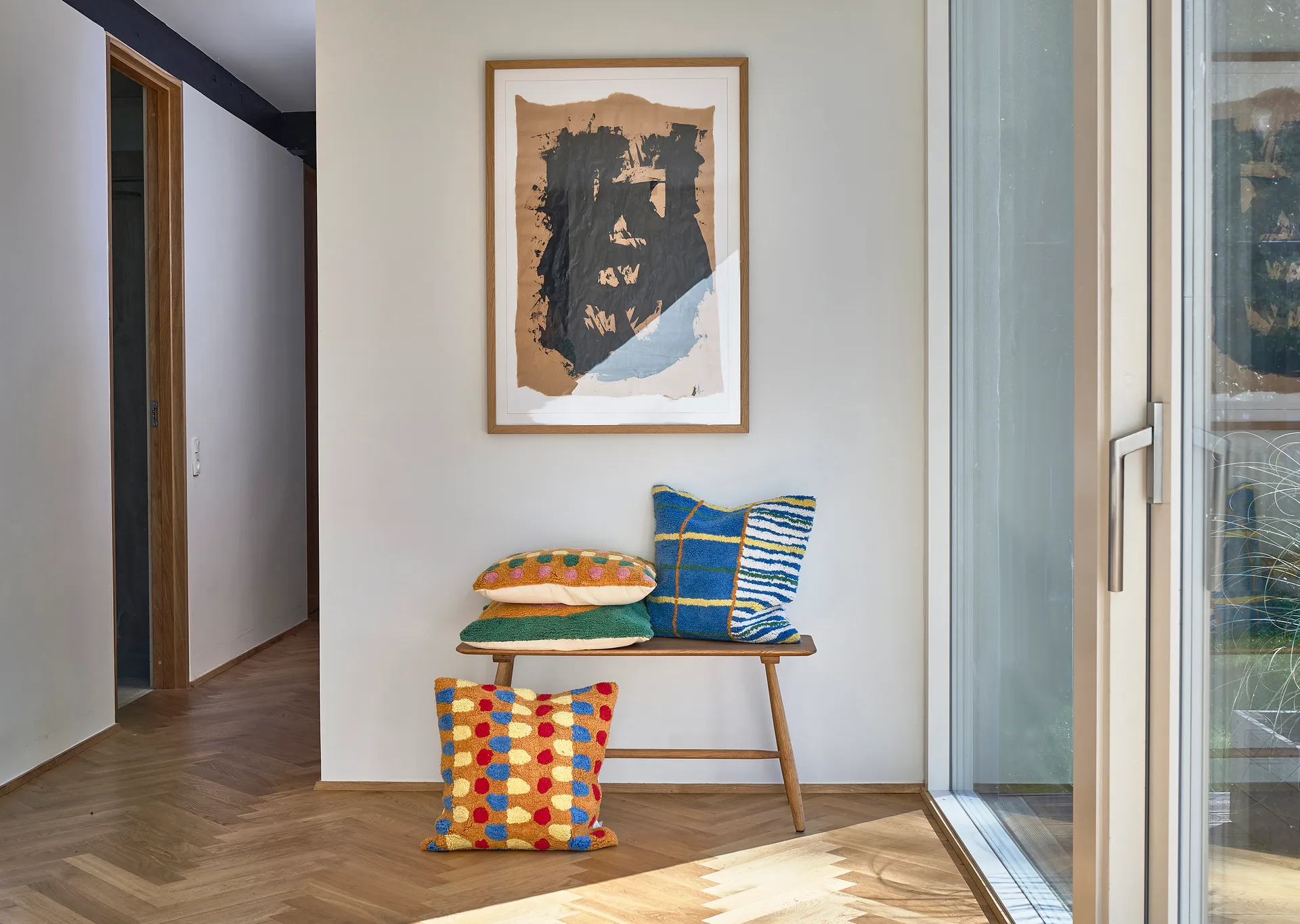 Cuscino Styles 45x45 cm, Marrone Villa Collection